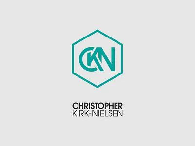 CKN Monogram + Text Block - 2017 hexagon logo monogram