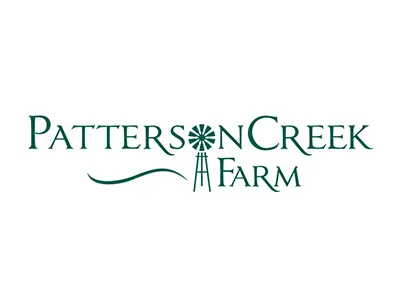 Patterson Creek Farm brand brand identity branding creative design farm farming green logo type typography windmill
