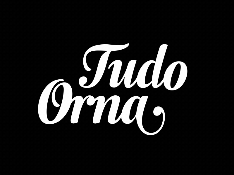 Orna Script black color explore motion script write out