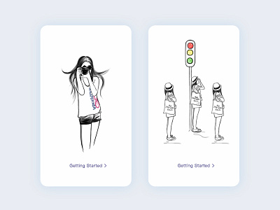 Search design illustration