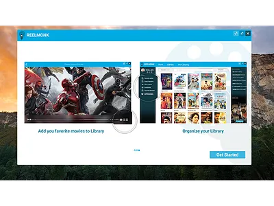 Reelmonk Movie Store ui uiux