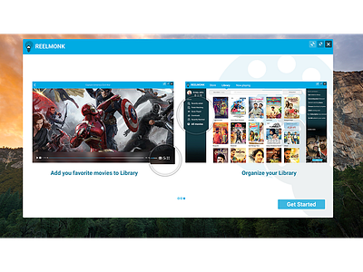Reelmonk Movie Store ui uiux