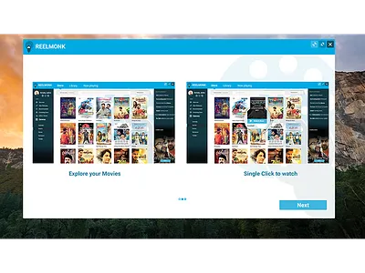 Reelmonk Movie Store ui uiux