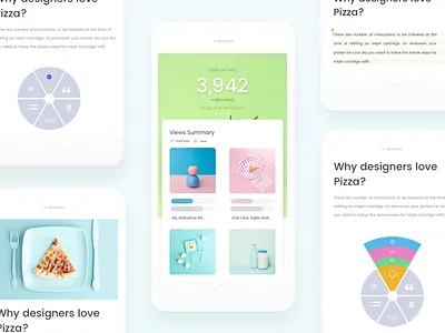 My Blogs app animation blog clean gif ios johnyvino medium minimal principle ui ux writer