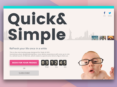 Landing Page landing page ux