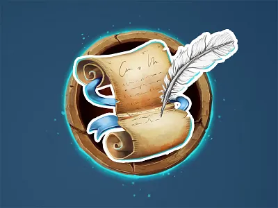 Game Icon art asset design drawing game icon ui