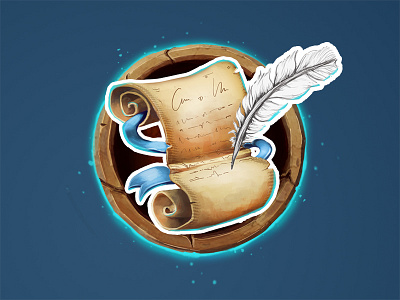 Game Icon art asset design drawing game icon ui