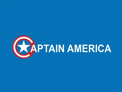 Captain America adobe america art captain illustration illustrator marvel superhero word