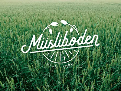 Logo idea - Müsliboden agro agroculture farming logo logotype muesli myssli müsli oats wellness