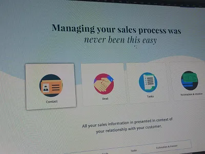 PulseCRM Website crm crm landing page landing page website design