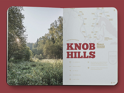 North Texas Hike & Bike Field Guide badge bike cycle field guide hike map topography trail