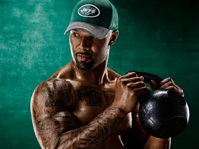 New Era athlete compositing football new era nfl retouching