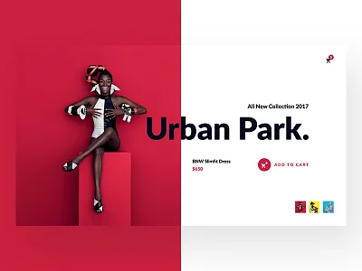 Conceptual Shopping Card III clean colorful creative ecommerce minimal product sell shop trend ui ux web