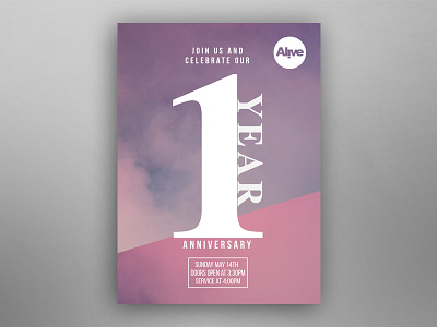 Alive Newark Celebration Flyer a5 artwork charity church event flyer graphic design invitation join us poster print design promotional