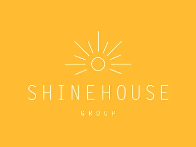 Shinehouse Logo Comps branding branding design logo logo design sun logo
