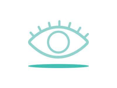 Eye eye green icon mint