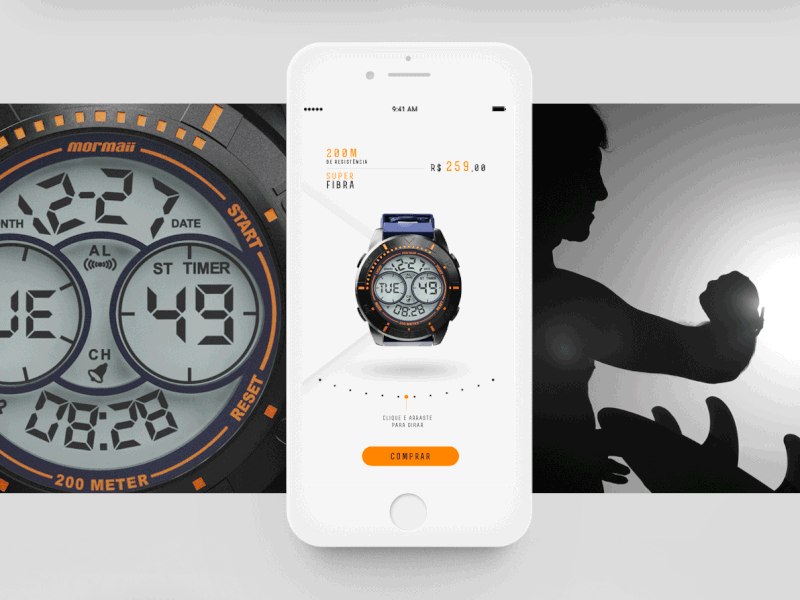 Mormaii Mavericks Watch ui ux watch