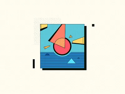 Yesterday was the first day of summer. 2d abstract color design flat forbes illustration motion scenes smartphone style sunset