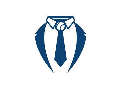The Business of Baseball illustration simple vector