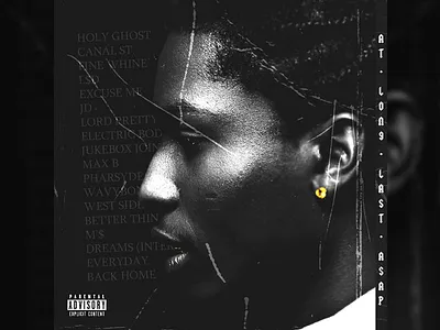 At. Long. Last. ASAP album cover artwork