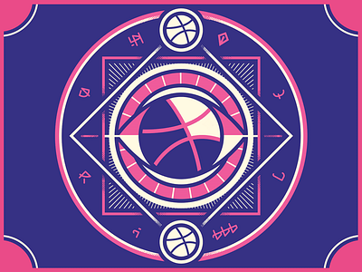 Release & Dribbble! alchemy cardcaptors debut eye first shot illustration magic vector