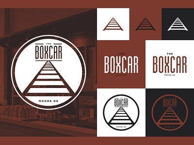 The Boxcar - Branding / Identity boxcar branding coffee coffee shop identity logo the boxcar train