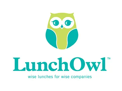 LunchOwl Logo brand identity graphic design logo owl