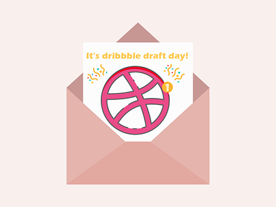 Dribbble Draft Day. dribbble dribble draft day invitation invite