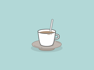 Coffee café clean coffee drink illustration sketch vector