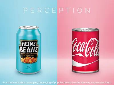 Heinz & Coca Cola - Swapping product packaging experiment can coca cola design experiment heinz mixed up packaging swap swapping