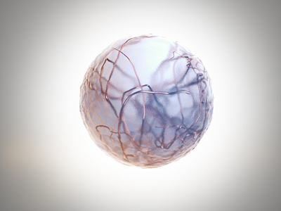 Alien Lifeform (maybe) 3d alien aliens c4d cinema4d creature life lifeform sphere worm