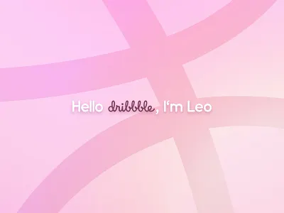 Let's play dribbble first hello invite shot