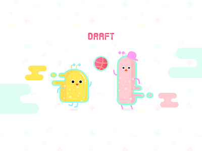 Draft Day draft day dribbble illustration