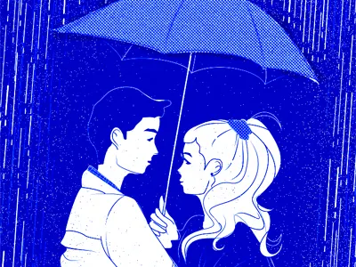 Umbrellas of Cherbourg illustrations umbrellas of cherbourg