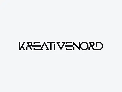 kreativenord logotype design geometric logo logotype minimal