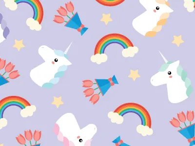 Unicorn Bouquet Blog Banner banner blogs unicorns