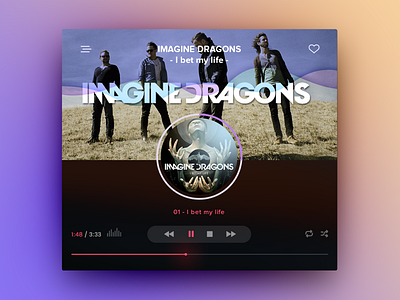 Music Player music player ui ux