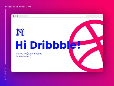 Hello everyone! draft day first shot hello welcome shot