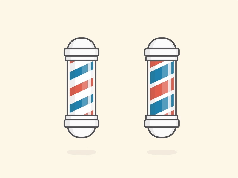 Pure CSS Barber Pole barberpole purecss