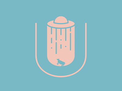 U-FO Typehue illustration ovni typehue u ufo