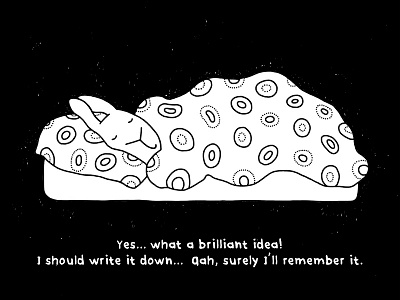 Brilliant black and white brilliant idea cartoon os and jo show