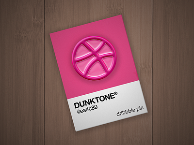 Hellooo Dribbble! color debut enamel pin mockup pantone wood