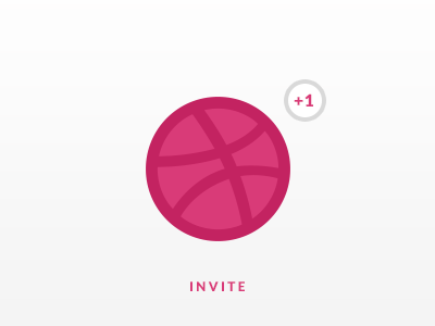 One more! draft dribbble gift giveaway icon invitation invite