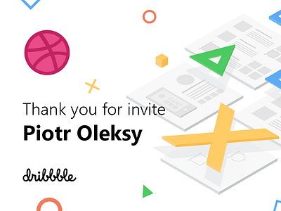 Dribbble Hello design design graphic dribbble first shoot hello illustration invite thanks vector