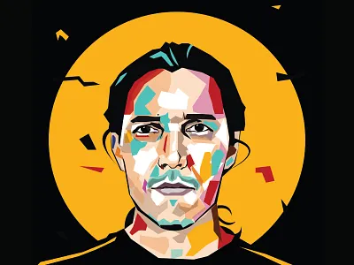 Self Portrait - Figurative art face figurative illustration indian portrait vector