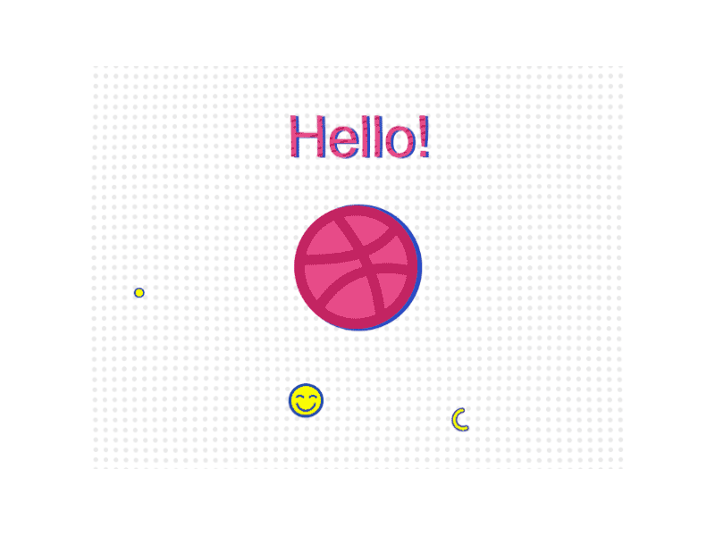 Hello，dribbble！