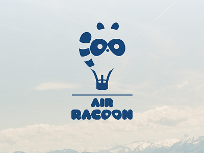 Air Racoon brand identity daily logo challenge illustration logo design racoon vector art