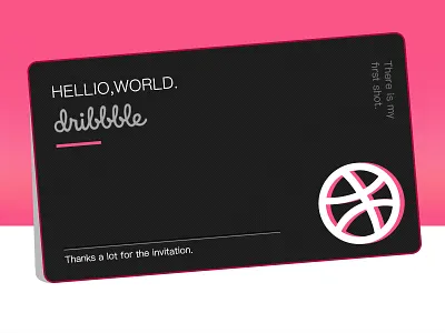 hello drribble,this is my first shot. first shot hello drribble