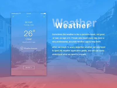 Weather ui
