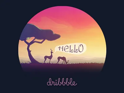 Hello Dribble! dribble hello